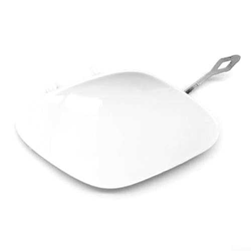 Frontstoßstange Abschleppöse Abdeckkappe für Mercedes W205 C Klasse 2019 2021 Kompatibel mit C180 C200 C220 C250 C300 OEM 2058856402 (Weiß) von Fauhapyway