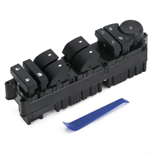 Für Cadillac für Escalade Fahrerseite Fensterheber Schalter 20835555AB 2009 2014 Ersatz mit Fenster- und Spiegeleinstellung, Multi-Control-Tasten von Fauhapyway