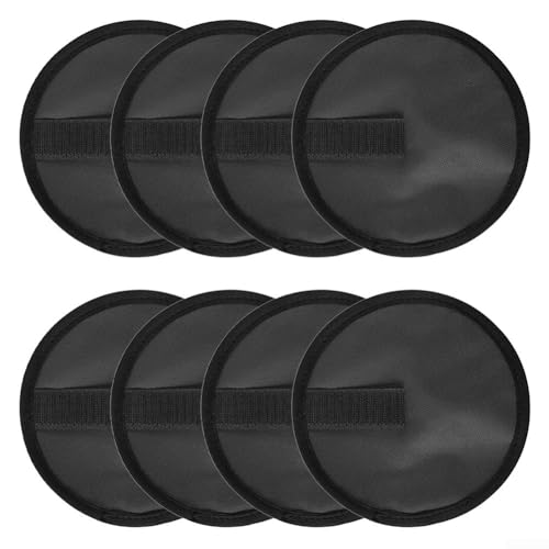 Halten Sie Ihre Haken sicher mit 8 Angelköderabdeckungen für spannendes Angeln (schwarz) von Fauhapyway