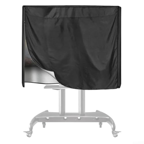 Handy-TV-Ständerabdeckung, kompatibel mit 114,4 cm (45 - 60 Zoll) Displays, wetterfeste Eigenschaften (schwarz) von Fauhapyway
