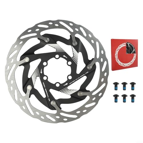 Hochleistungs-Scheibenbremse, 160 mm, für Rotor für Fahrräder, mit 6 Bolzen, Standard-Installation, Rosa Hochleistungs-Scheibenbremse, 160 mm, für Rotor für Fahrräder, mit 6 Bolzen, Standard-Installation, Rosa von Fauhapyway