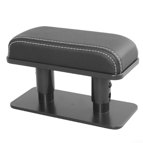 Höhenverstellbare Armlehne Ellenbogenstütze für Limousinen, SUVs und LKWs (schwarz) von Fauhapyway