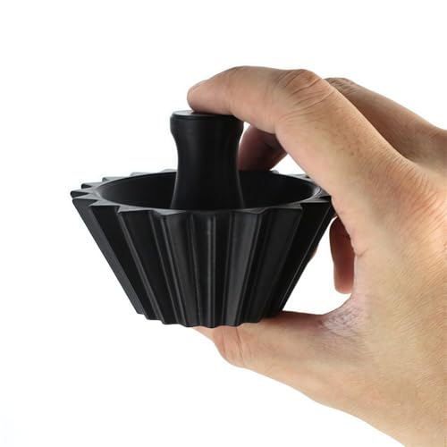 Kaffeefilter-Form-Halterungswerkzeug für zuverlässige Filterpapierfixierung, Kaffee-Hilfswerkzeug für besseres Kaffee-Brauerlebnis (schwarz) von Fauhapyway