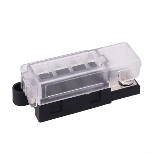 Kfz-Sicherungskasten, kompaktes Design mit transparenter Abdeckung, passend für 12-Volt- und 24-Volt-Systeme Kfz-Sicherungskasten, kompaktes Design mit transparenter Abdeckung, passend für 12-Volt- und 24-Volt-Systeme von Fauhapyway