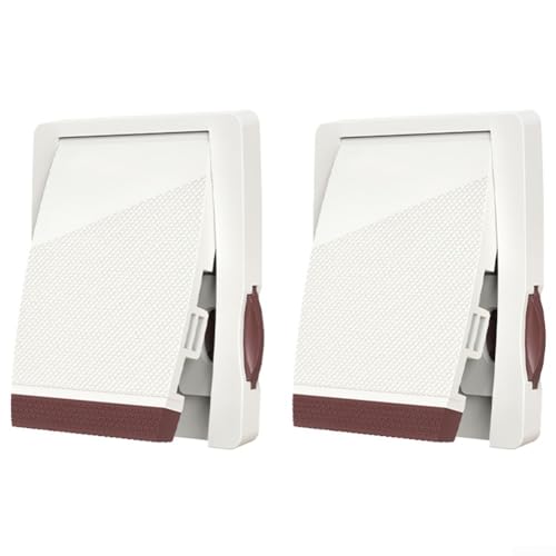 Kindersicherungen für Glasschiebetüren und Fenster, sicheres Design, verhindert versehentliches Öffnen, Braun, 2 Stück von Fauhapyway