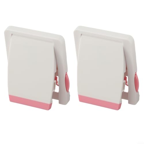 Kindersicherungen für Glasschiebetüren und Fenster, sicheres Design, verhindert versehentliches Öffnen, Rosa, 2 Stück von Fauhapyway