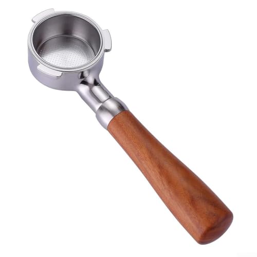 Kompatibler 51 mm bodenloser Espressogriff aus feinem 304 Edelstahl für optimale Extraktion Kompatibler 51 mm bodenloser Espressogriff aus feinem 304 Edelstahl für optimale Extraktion von Fauhapyway