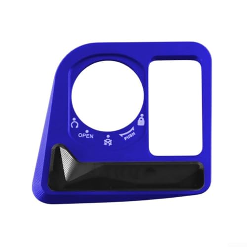 Lgnition Schalterabdeckung und Türschlossknopfschutz für Honda für PCX125 PCX160 Modelle 2021 2024 CNC-Aluminiumkomponente (blau) von Fauhapyway