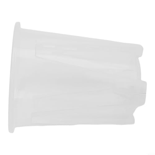 Optimal gestaltete transparente Blumentöpfe zur Unterstützung des gesunden Wachstums Ihrer Pflanzen (16 cm) von Fauhapyway