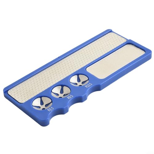 Pool Queue Tip Repair Tool Handy Kunststoff Billard Queue Korrekturgerät für einfache Verwendung (blauer Kunststoff) von Fauhapyway