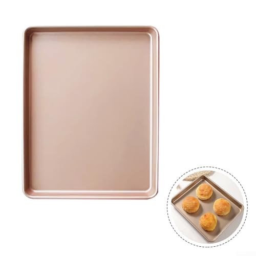 Quadratische Kuchenform aus Karbonstahl, antihaftbeschichtet, für müheloses Backen und einfaches Entformen, perfektes Küchenzubehör (klein) von Fauhapyway