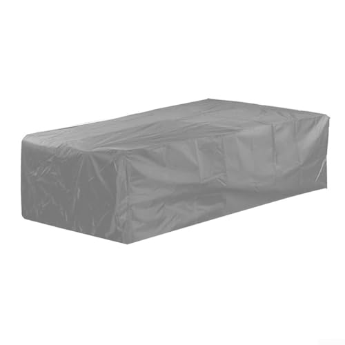 Robuste, wetterfeste Tischfußball-Tischdecke, hergestellt aus 420D-Oxford-Material 63 x 45 3 x 19 17,8 cm (grau) von Fauhapyway