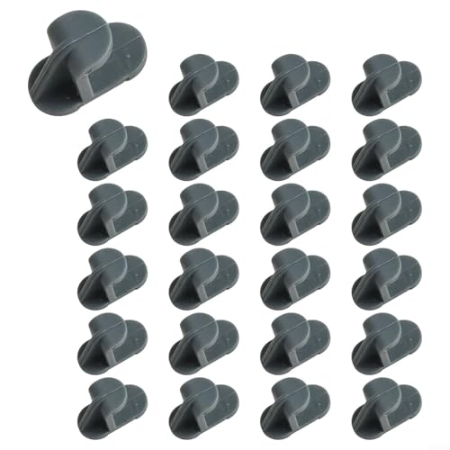 Robuste 24-teilige Kunststoff-Regal-Clips bieten zuverlässige Unterstützung in Ihrer Küche, Gefrierschrank oder Kühlschrank von Fauhapyway