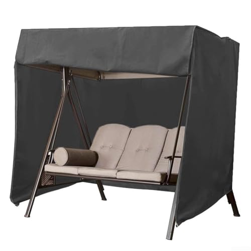 Robuster 210D-Outdoor-Schaukelsitzbezug für Allwetterschutz und einfache Wartung (170 x 61 x 117 cm) von Fauhapyway