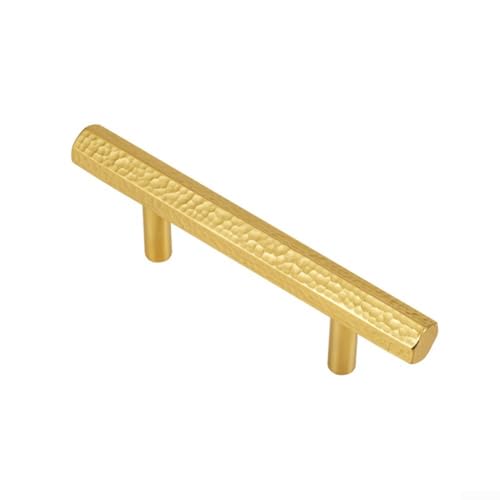 Schubladengriffe aus gehämmertem Messing mit Kugel- und T-förmigem Design für Kleiderschränke Schubladengriffe aus gehämmertem Messing mit Kugel- und T-förmigem Design für Kleiderschränke von Fauhapyway