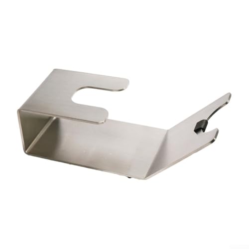 Siebträgerhalter mit rutschfester Unterseite aus Edelstahl für effektives Espresso-Tamping von Fauhapyway