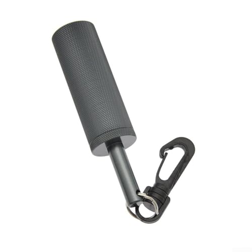 Signal Bell Tauchrassel mit Schnellverschluss-Haken für einfaches Tragen an Tauchausrüstung (grau) von Fauhapyway