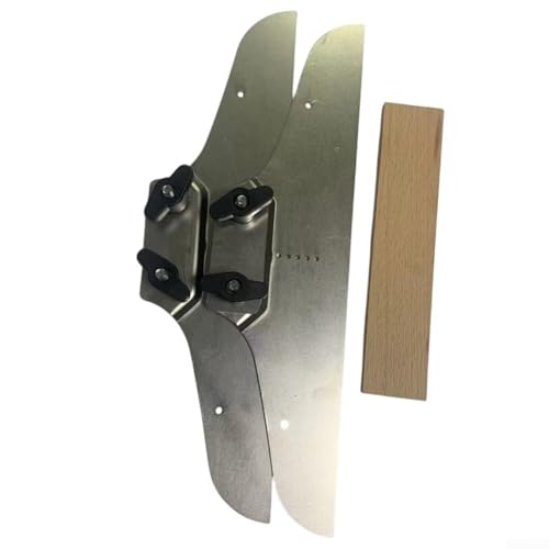 Stufenmatte für Layout-Werkzeug mit verstellbaren Einstellungen, perfekte Ergänzung zu Ihrem Werkzeugset für professionelle Ergebnisse bei Heimprojekten (Silber) von Fauhapyway