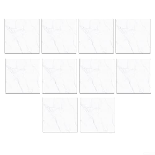 Stylische 30x30cm Wasserfeste Wandsticker edle Marmor Optik für Küche und Badbereich (D) von Fauhapyway