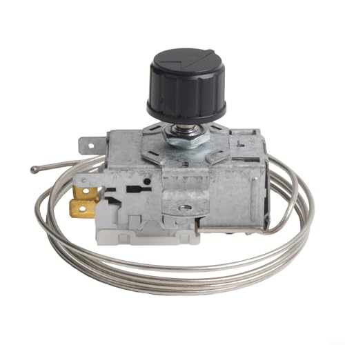 Thermostatregler für das Modell K50 mit 90 cm Sonde und 3-poligem Anschluss zur Temperaturregulierung in Kühlschränken, Getränkekühlern und Vitrinen Thermostatregler für das Modell K50 mit 90 cm Sonde und 3-poligem Anschluss zur Temperaturregulierung in Kühlschränken, Getränkekühlern und Vitrinen von Fauhapyway