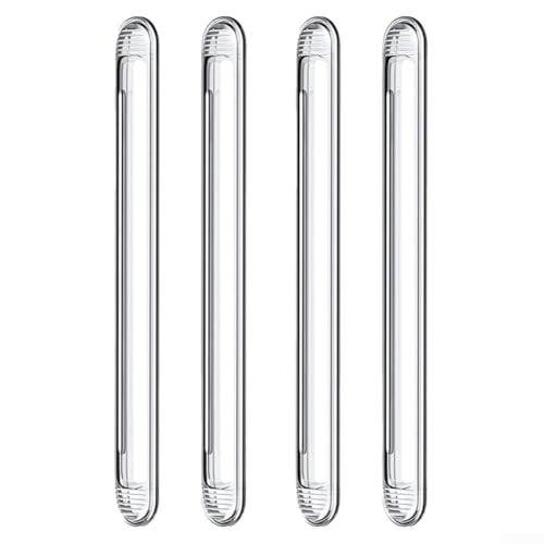 Transparente Mehrzweck-Stoßstangen für Schranktüren, Autotüren und Schubladen, 4-teiliges Set (4 Stück-L) von Fauhapyway
