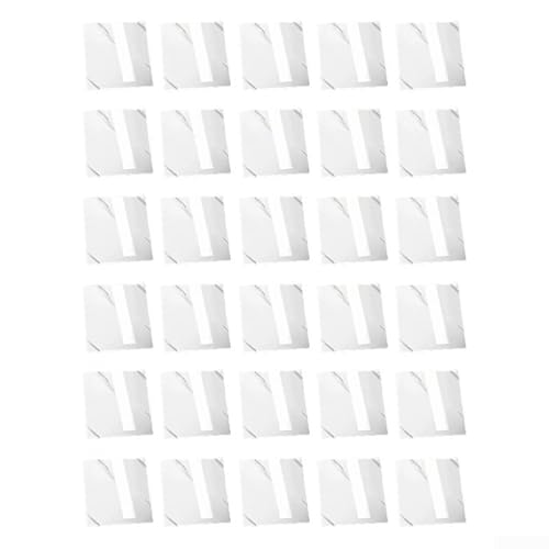 Verdickte PVC-Wandaufkleber für einfache Badezimmer- und Küchendekoration, wählen Sie 10, 20 oder 30 Stück (30 Stück) von Fauhapyway