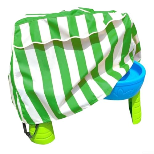 Wassertischabdeckung für Kinder im Freien, wetterbeständig, perfekt für sicheres Spielen in Ihrem Garten oder auf der Terrasse (grün) von Fauhapyway