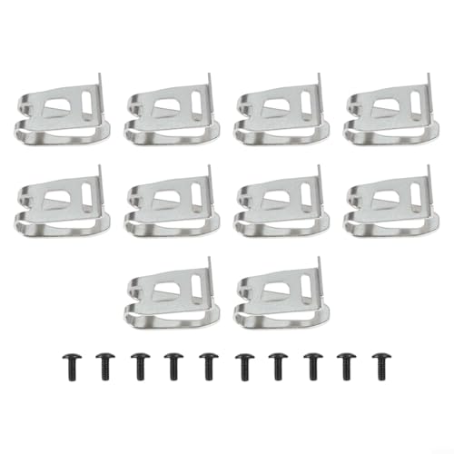 Werkzeuggürtel-Clips 10er Set mit Schrauben, passend für BDA350, gebaut für eine zuverlässige Werkzeugverwaltung in jedem Projekt Werkzeuggürtel-Clips 10er Set mit Schrauben, passend für BDA350, gebaut für eine zuverlässige Werkzeugverwaltung in jedem Projekt von Fauhapyway