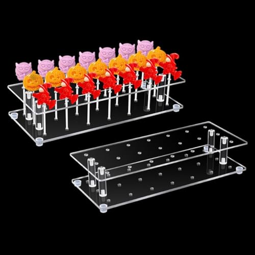 Zuverlässiger Kuchenständer mit 21 Löchern, perfekt für Geburtstage und Veranstaltungen (21 Löcher) von Fauhapyway