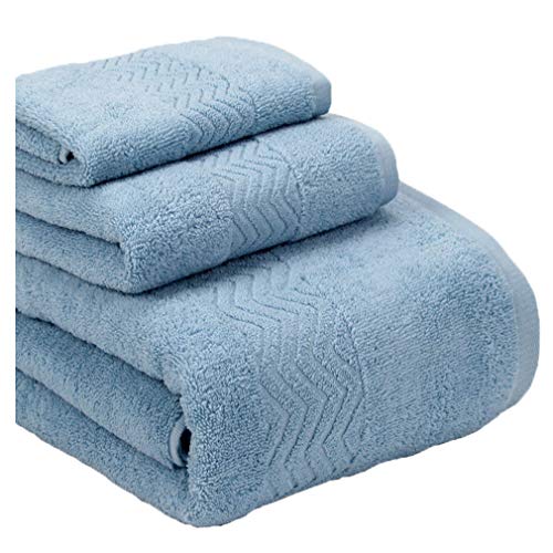 Duscht¨¹Cher Bath Towels Fashions Luxury Supersoft Cotton Towels 3 Piece Set x Absorbent and Quick Dry Hand Towels Perfect for Hotel, Home,Bathrooms,Pool,Spa and Gym Sport Foot Cotton Towels von Fauhsto