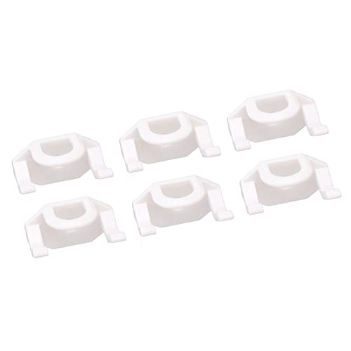 Fauitay 16pcs Hat Hooks Universal Baseball Hat Hook Adhäsive Hat Rack Display Haken für Wall Home (Weiß) von Fauitay
