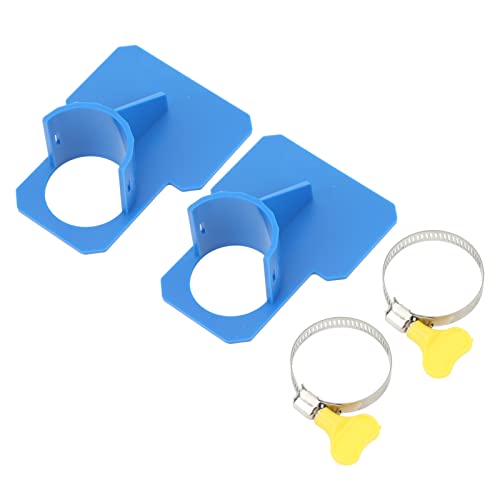 Fauitay 2 PCs Swimmingpool -Rohrfixierhalterschlauch -Stützhalterung mit 2 Schlauchklemmen von Fauitay