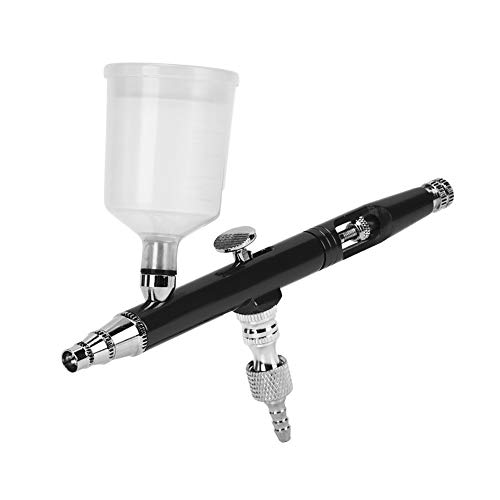 Fauitay AR131 Malerei Sprühpistole Kunst Airbrush -Werkzeug Lack Sprühgerät Pneumatische Sprühpistole (Schwarz) von Fauitay