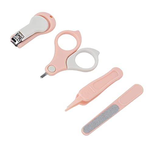 Fauitay Baby Nail Kit Süße Safe Practical Manicure Set Ausschneiden Burr -Nägel für Heimkinder Kleinkinder (Rosenate) von Fauitay