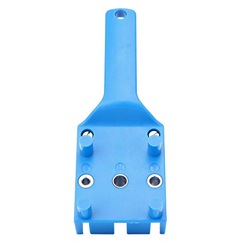 Fauitay Bohrlokator Gerade Loch Locator Handheld Holzbearbeitung Perforation -Werkzeuge (Blau) von Fauitay