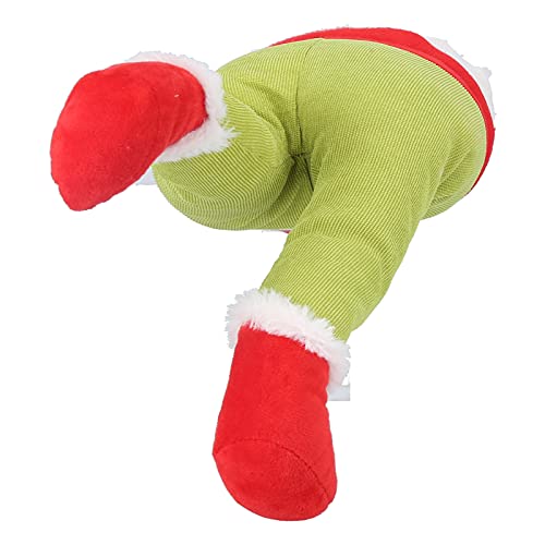 Fauitay Grünes Weihnachtsbein Elfenbein Santa Leg Gefülltes Bein Weihnachtsbaum Dekoration Bein für Tür Dekoration Weihnachtsmann Elfenbeine Weihnachten von Fauitay