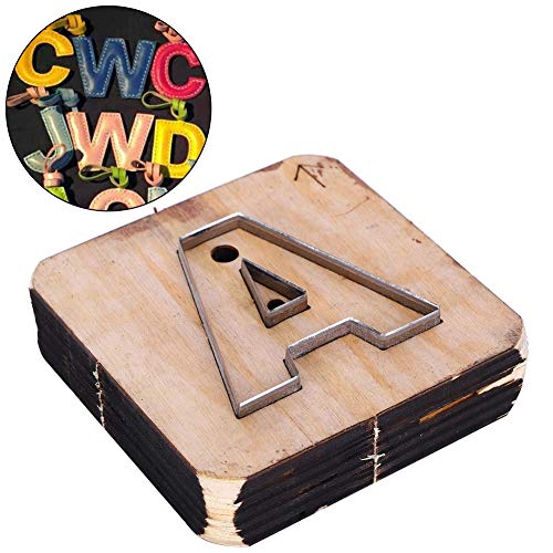 Fauitay Hauptbuchstaben Leder Bastelwerkzeuge Loch Punch Schneiden Stirbt Form (A) von Fauitay