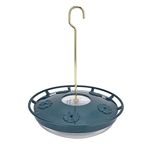 Fauitay Innenhofformvogelfutter, Transparent Hängende Vogelwasserspender für Gartenterrasse (Grün) von Fauitay