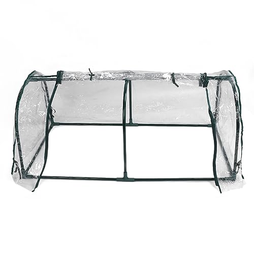 Fauitay Mini -Garten Gewächshaus, Transparent, Regenfest, Sonnenschutz, Sukkulente Abdeckzelt Outdoor Balkon von Fauitay