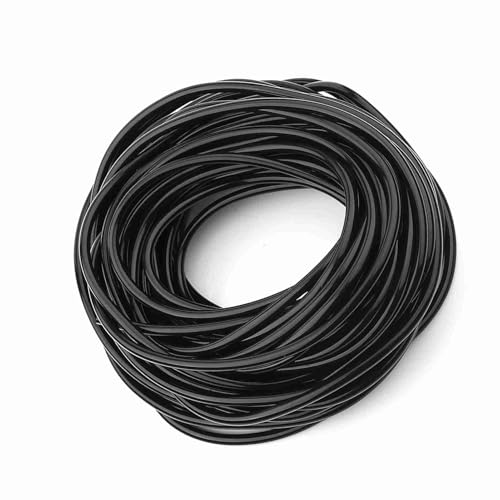 Fauitay PVC -Bewässerungsschlauch 5m/10 M/20 M Bewässerungsschlauch PVC -Plastikschlauch 4/6mm Mikro -Tropf -Bewässerungssystem für Gewächshausblüten (20m) von Fauitay