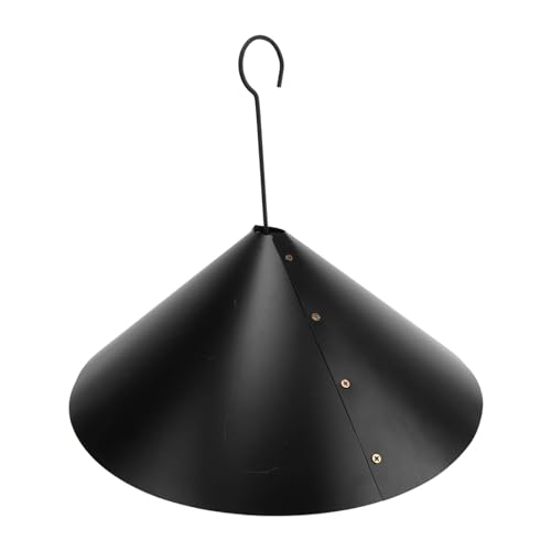 Fauitay Professioneller Eichhörnchenflapper, PVC -Wachpapier für Vogelhäuschen, Verhindert Diebstahl, Schnelle Verbindung mit Pol und Haken, für Vogelliebhaber (Schraubenstil (PVC -Material mit von Fauitay