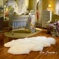 Kinderzimmer Shag Kunstpelz Teppich - Weiß Quatro Schaffell Form Shaggy Soft Handgemachte Designer Pelzteppiche Pelzakzente Usa Kinderzimmer Shag Kunstpelz Teppich - Weiß Quatro Schaffell Form Shaggy Soft Handgemachte Designer Pelzteppiche Pelzakzente Usa von FauxFurRugs