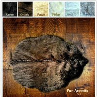 Kunstfell Teppich - Biberfell Pelt Ug Shaggy Shag Designer Pelzteppiche Pelzakzente Usa von FauxFurRugs