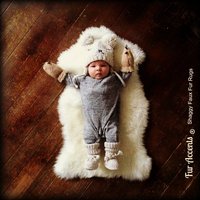 Webteppich Schaffell - Shaggy Soft Neue Größen Und Farben von FauxFurRugs