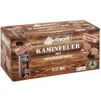 Favorit - Anzünder Kamin Grillanzünder Anzündwürfel Holz 2,5kg Würfel Ofen Grill von Favorit