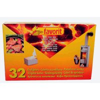 Favorit - 1250 Anzündewürfel für Grill, Kamin und Ofen, Anzünder auf Kerosinbasis von Favorit