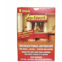 Favorit 512113 EntruÃƒüer 8 Würfel für Kohle-/ Ãƒ¢ Äläfen, RuÃƒü entfernen, Ofenreiniger von Favorit
