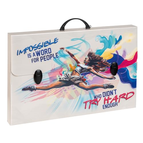 Favorit Koffer aus Polypropylen mit Wabenstruktur DANZA in hoher Auflösung, Maße 56,5 x 36,5 cm, Rücken 5,5 cm, 2 Verschlüsse von Favorit