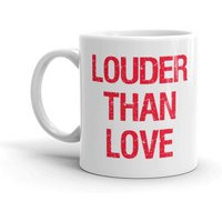Lauter Als Liebe Soundgarden Seattle Grunge Musik Zitat Becher von FavoriteMusicLyrics