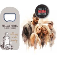 Erinnerungs-Flaschenöffner-Magnet Funeral Favors von FavorsbyNesfa